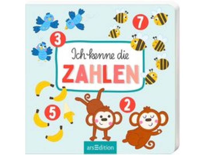 Pappbilderbuch Ich kenne die Zahlen