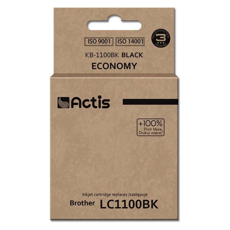 Factis KB-1100Bk ink cartridge for Brother printer LC1100/LC980 black  - Ti (BK) (KB-1100BK)