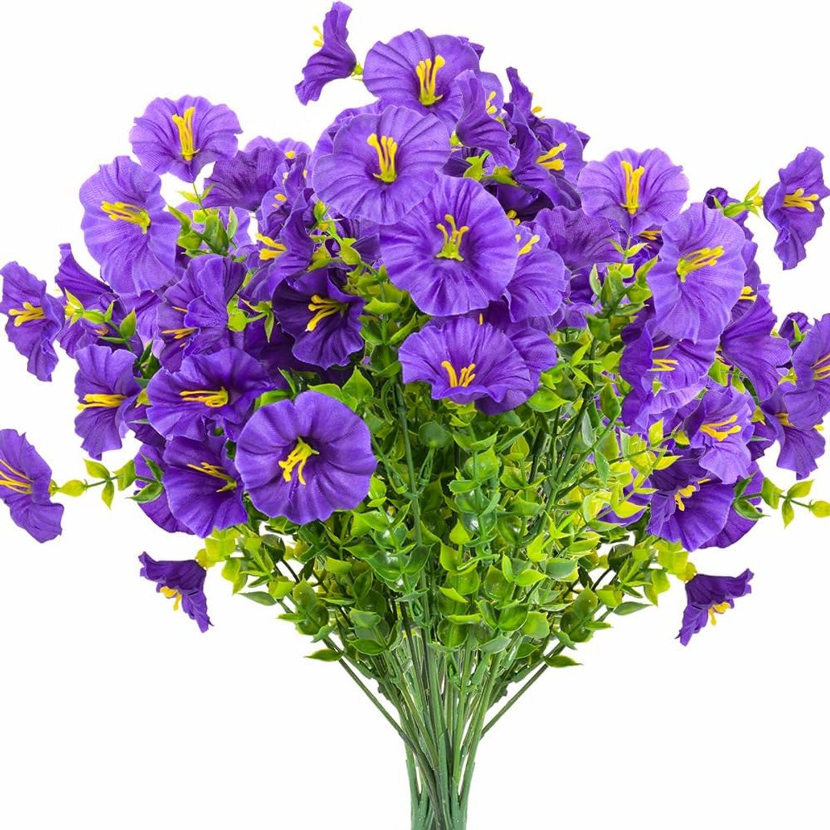 Lange Nepbloemen voor Buiten - Realistische Paarse Zijden Bloemen voor Tuin en Decoratie