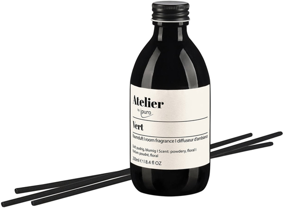 Atelier by Ipuro Geurstokjes Navulling 500 ml - Huisparfum