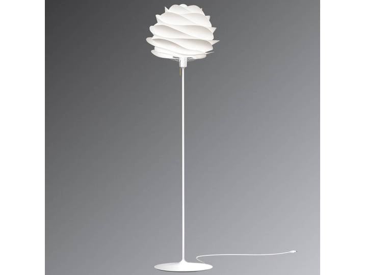 UMAGE Designer Stehlampe Carmina, weiß / opal, für Wohn- / Esszimmer, Aluminium, Design, Stehlampe