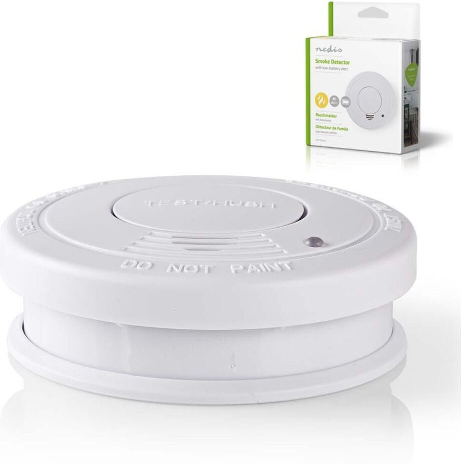 Detector de Fumo c/ Sirene 85dB - NEDIS