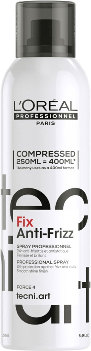 250ml L'Oréal Professionnel Paris tecni.art Fix Anti-Frizz Compressed Spray