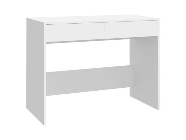 Bureau - CLOUD - Blanc - 101x50x76 5 cm Aggloméré LL122501