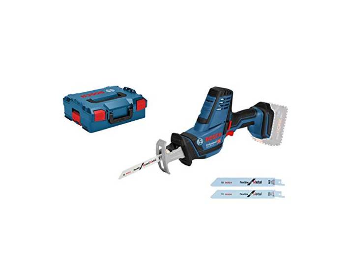 Bosch PRO Scie sabre sans fil GSA 18V-LI C La scie sabre 18 V compacte avec faibles vibrations GSA 18V-LI C Scie-sabre C&G