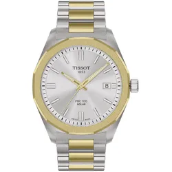 Tissot T1514222203100 Herrenuhr Solar PRC 100 Zweifarbig