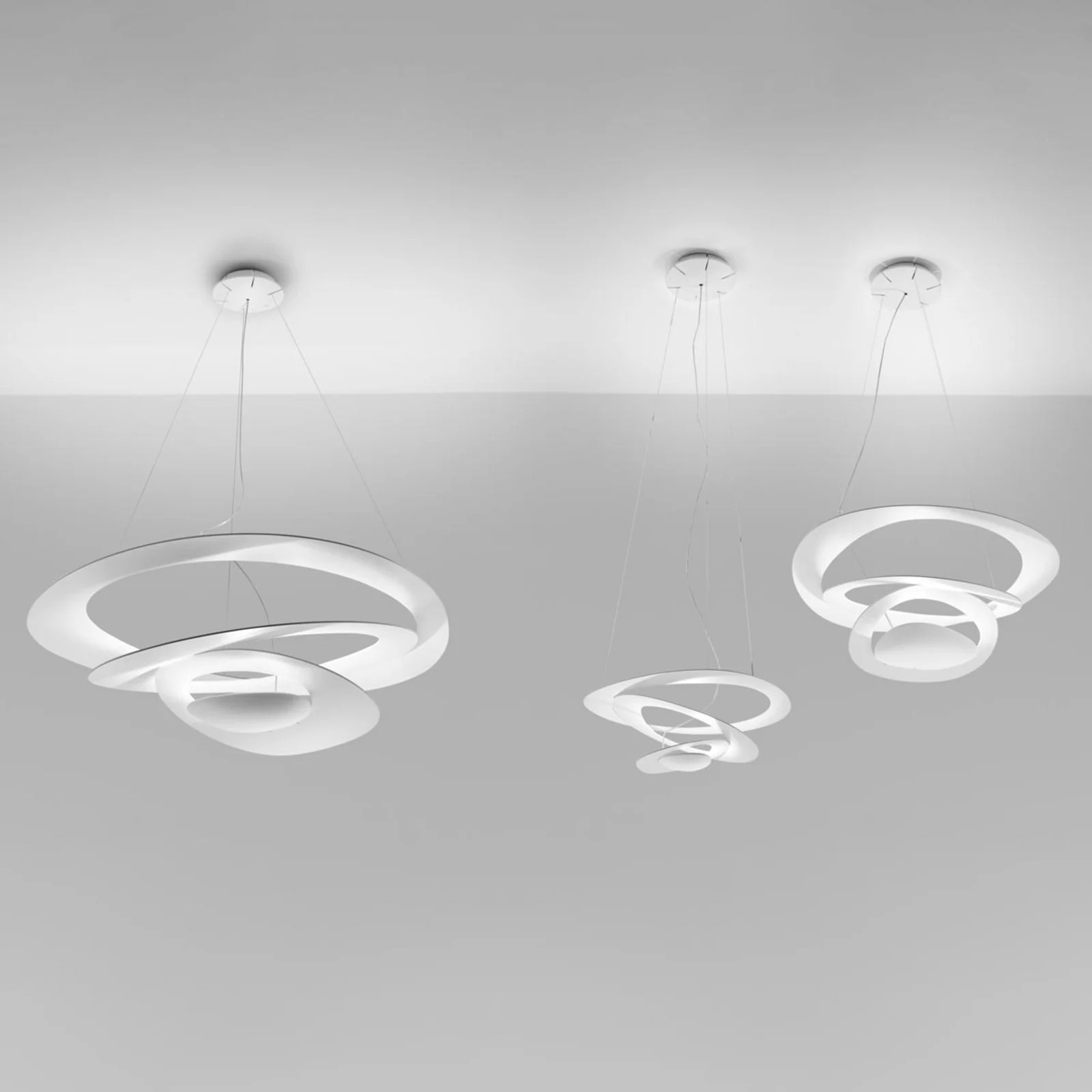Artemide Pirce Micro LED Hanglamp Wit - Metaal