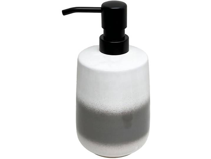 Seifenspender Sia grau Keramik H 18.5 B 9 cm