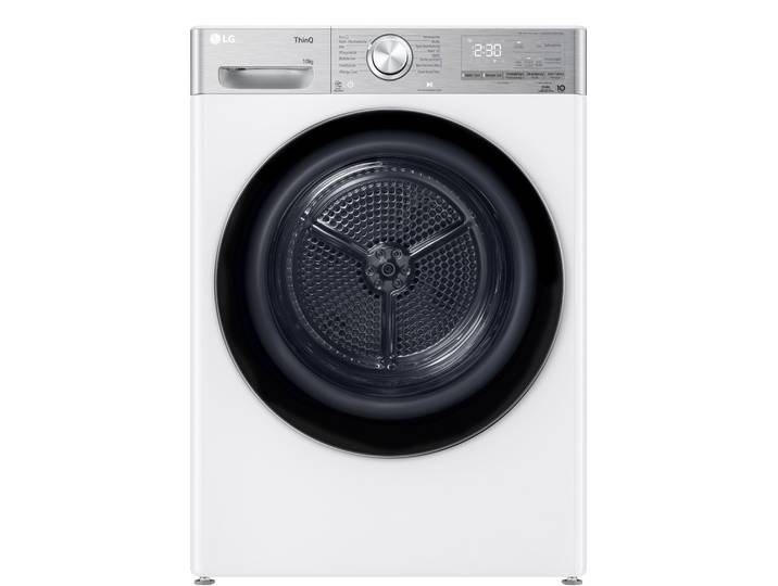 LG Wärmepumpentrockner V9A2XT , Energieeffizienz: C, weiß, B:60cm H:85cm T:66cm, Trockner, Wärmepumpentrockner