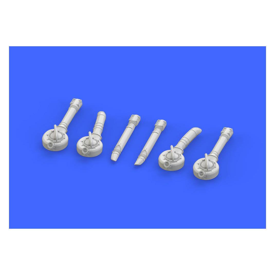 Eduard B-17G turbochargers for Airfix (672133)
