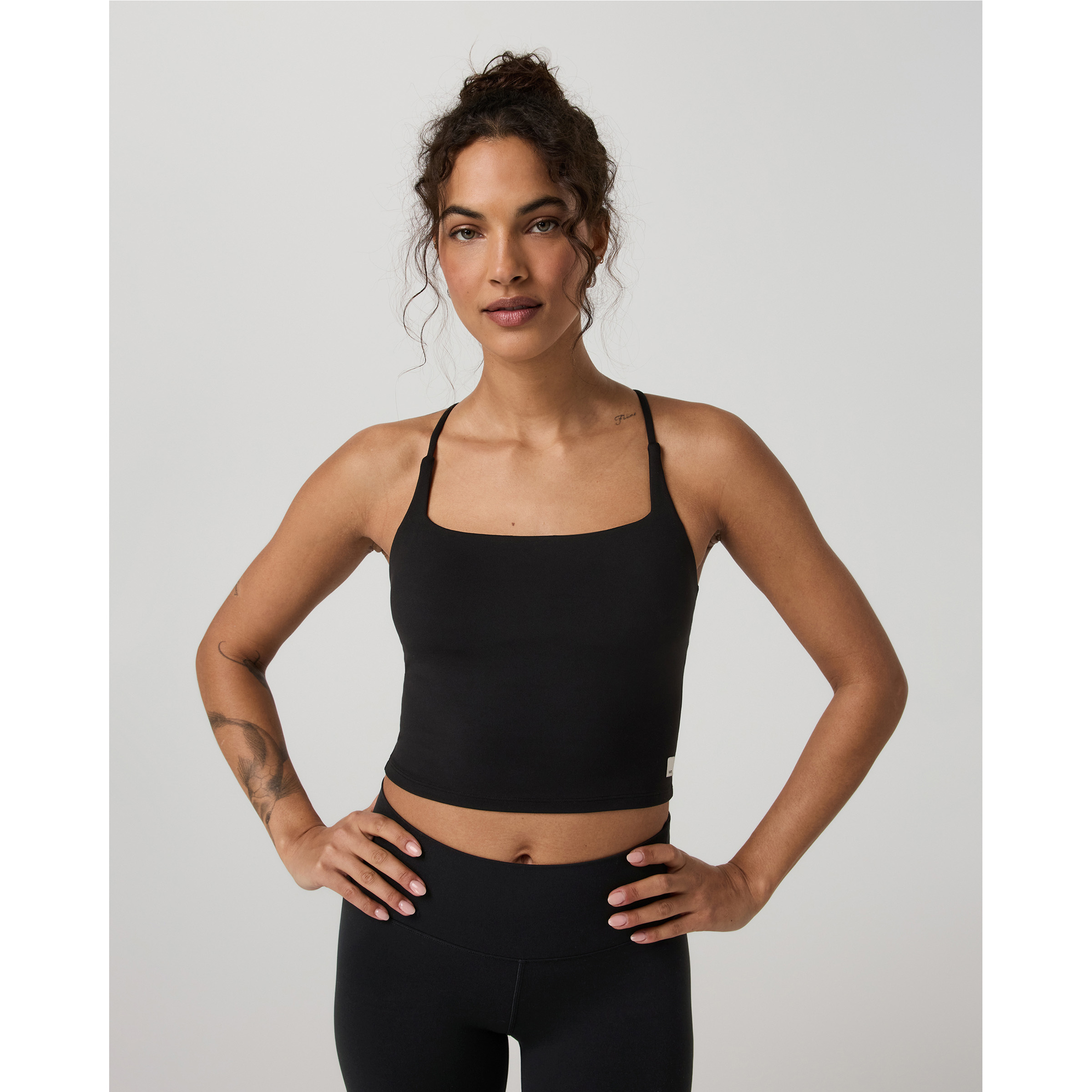 Vuori Allthefeels Strappy Back Top Damen Tanktops schwarz Größe XS Yoga | Training & Fitness | Lifestyle Elastisch