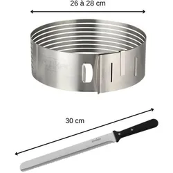 Zenker Kuchenspringform, Backform, Grau