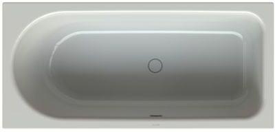 Bette BetteOcean Badewanne 8859-002 150x70x45cm, Fußende rechts, Überlauf vorne, manhattan