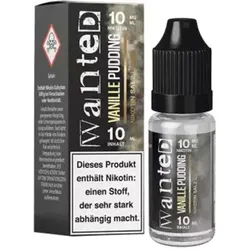 Wanted Vanillepudding NicSalt Liquid 10ml / 10mg