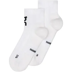On Running, Damen, Sportsocken, Core Run Sock Mid (XS), Weiss