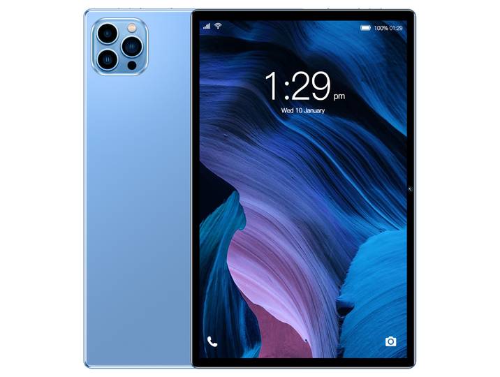 Nouveau Android 10.1 pouces tablette Octa Core 4GB RAM 64GB ROM WiFi Bluetooth double SIM 3G appel téléphonique tablettes 6000mAh Android 13.0