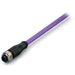 WAGO 756-1401/060-200 Sensor-/Aktor-Datensteckverbinder, konfektioniert M12 Buchse, gerade 20.00 m Polzahl Sensoren: 5 1 St.