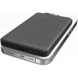 mophie Snap+ Juice Pack Mini (5000 mAh, 12 W), Powerbank, Schwarz