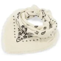 Tchibo - Strick-Bandana mit Wolle und Kaschmir - creme