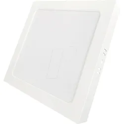 LUXULA LX300275 - LED Aufbau Downlight, eckig, weiß, 12W, IP44, 1200lm, CCT