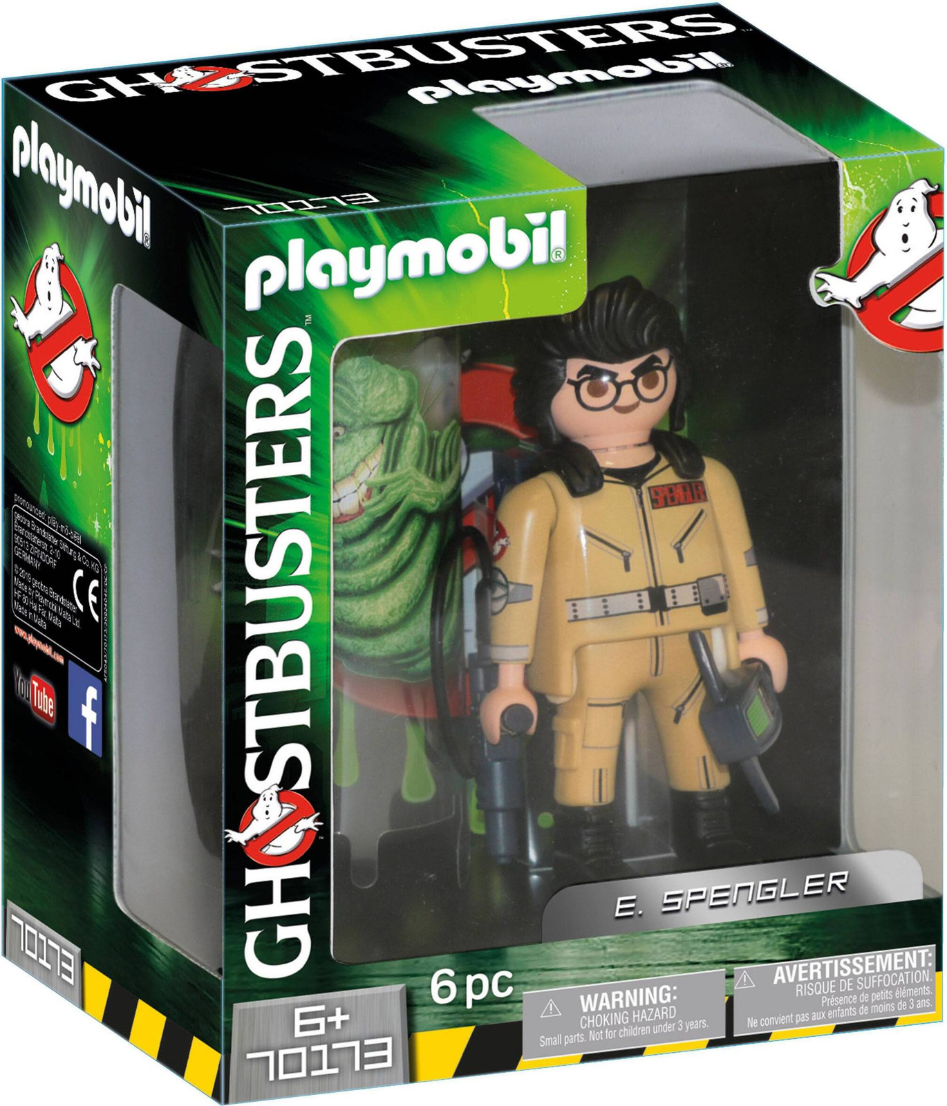 Playmobil Ghostbusters verzamelfiguur E. Spengler 70173