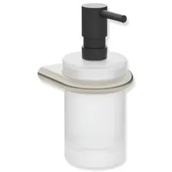 Hewi Serie 480 Seifen-/Desinfektionsmittelspender 480.06.00370WR PVD beschichtet, nickel gebürstet