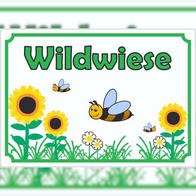 HB-Druck Aufkleber Wildwiese A5 (148x210mm)
