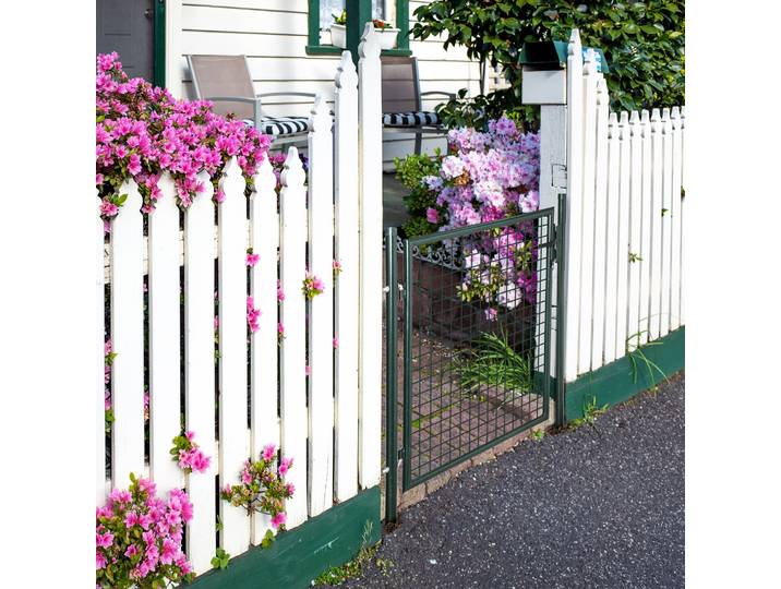 Portail Jardin Maille Acier 97x150cm Vert