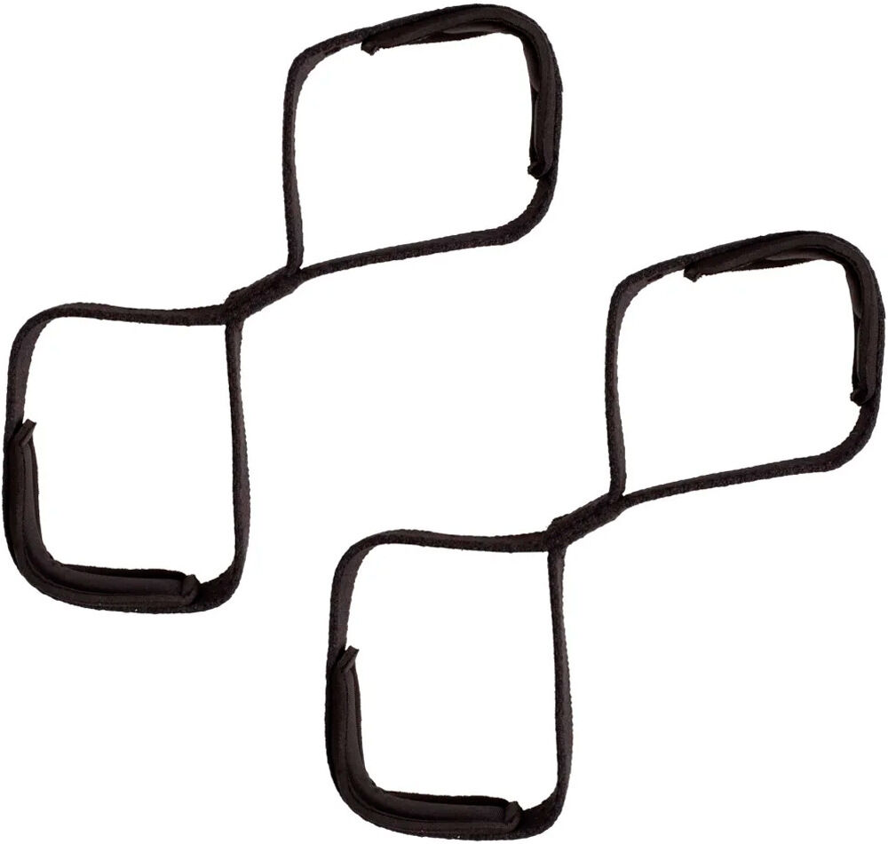 Softee straps en 8 muñequera Negro (UNICA)