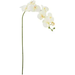 Bloomingville Orchideen Stiel, Weiß, Künstliche Blume, Ø 18xH94 cm