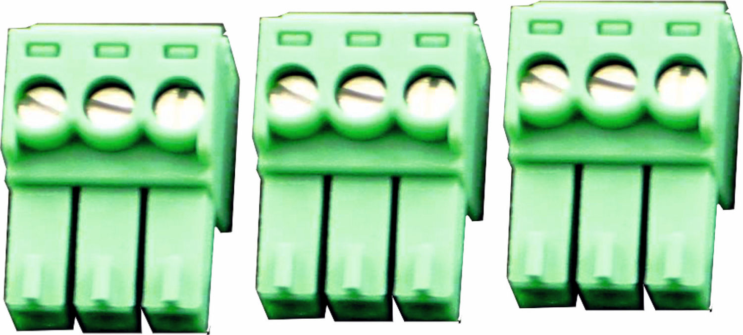 Prise Wolf Phoenix verte petite 3 broches. 2744821 pour BVG Lambda 15-40
