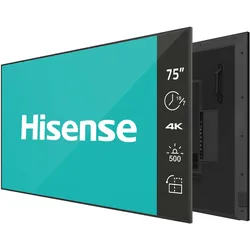 Hisense 75GM50D - 75 Digital Signage Display - 4K UHD - 500 cd/m2 - 18/7 - Andr..."