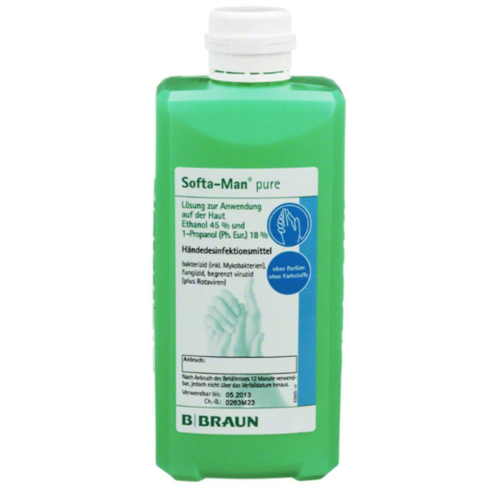 Softa-Man pure Händedesinfektionsmittel 500 ml Lösung