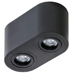 Azzardo AZ2821 Spotleuchte Deckenleuchte Brant 2 2x50W | GU10 | IP20 - schwarz