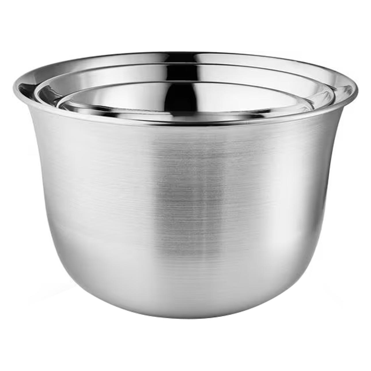 Eva Solo Rührschüssel-Set Green tools 7.1 l, Silber (7.10 l, 3x) (301543)