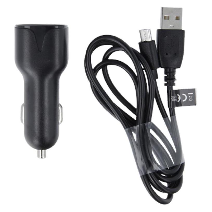 Maxlife MXCC-01 Autoladegerät 1x USB 2.1A schwarz + microUSB-Kabel (OEM0400065)