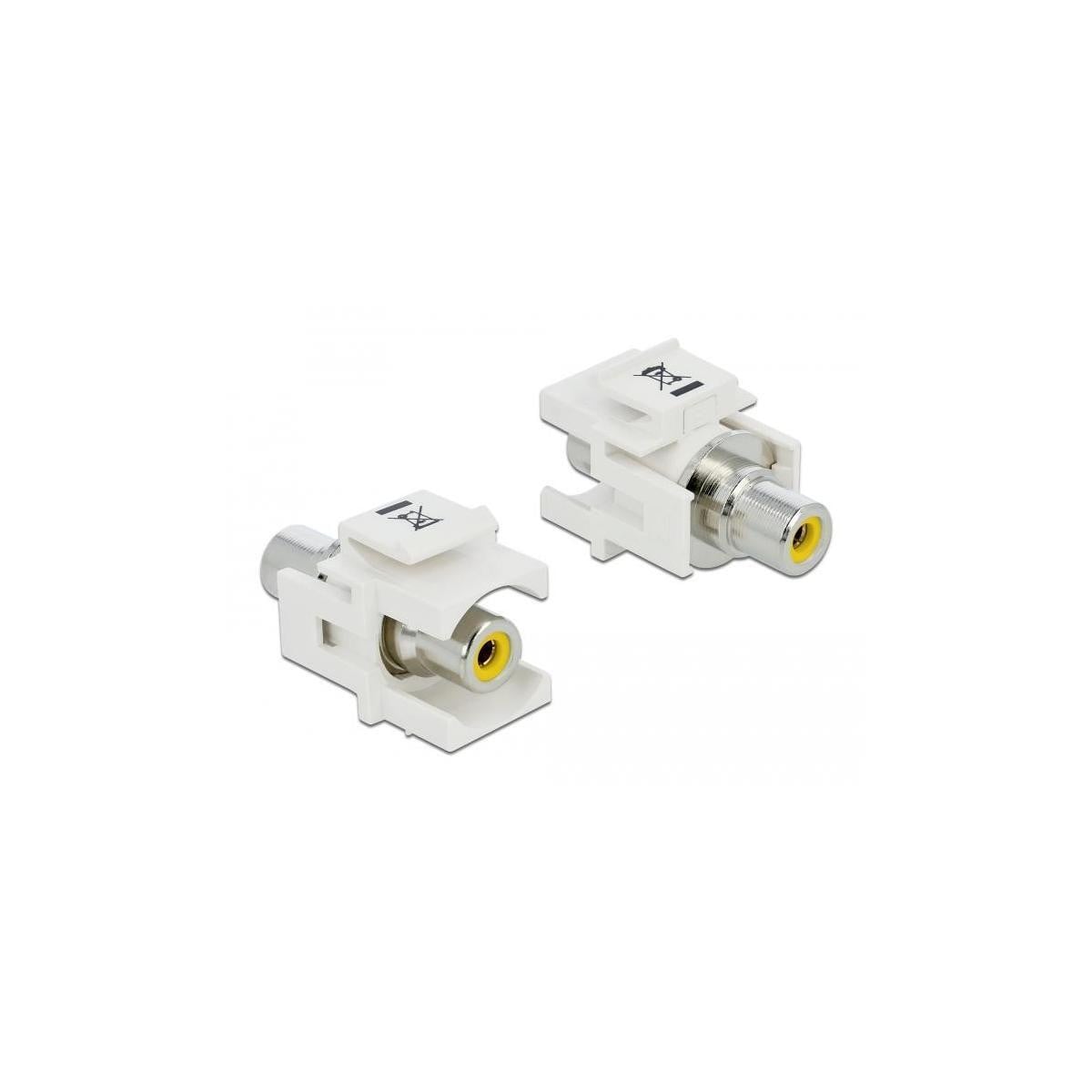 Delock 86306 RCA Adapter Geel