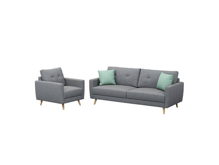 Sofa Set MANDY grau