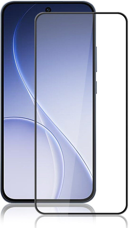 OPPO Reno15 F (5G) / Reno14 F (5G) / Reno13 (5G) Amorus Hærdet Skærmglas - Gennemsigtig / Sort