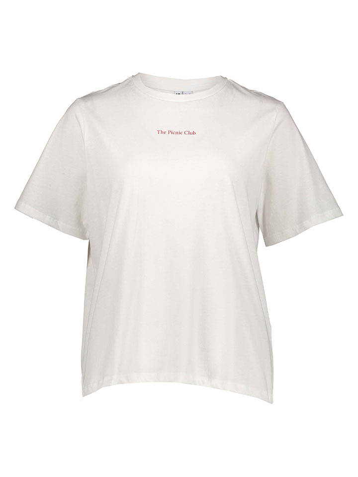 Pieces Shirt in Weiß - L