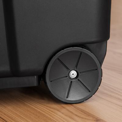 IRIS USA® 42 Gal. Remington Store-It-All Tote Storage Bin, Black - 42 Gal