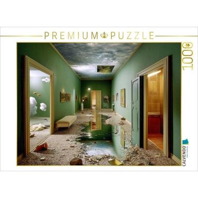 CALVENDO Puzzle Zwischen Traum und Wasser | 1000 Teile Lege-Größe 64x48cm Foto-Puzzle für glückliche Stunden