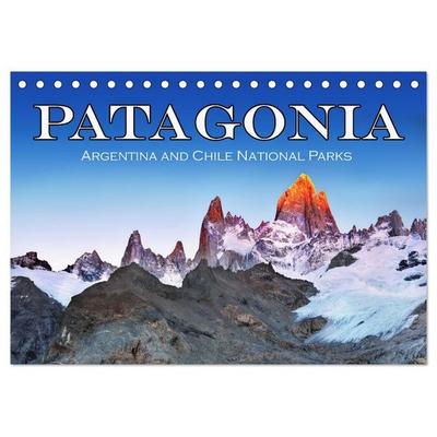 Patagonia, Argentina and Chile National Parks (Desk Calendar 2027 DIN A5 landscape), CALVENDO 12 Month DeskCalendar