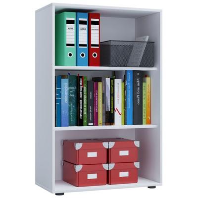 Holz Büro Regal Bücher Ordner Aktenregal Lona 3f