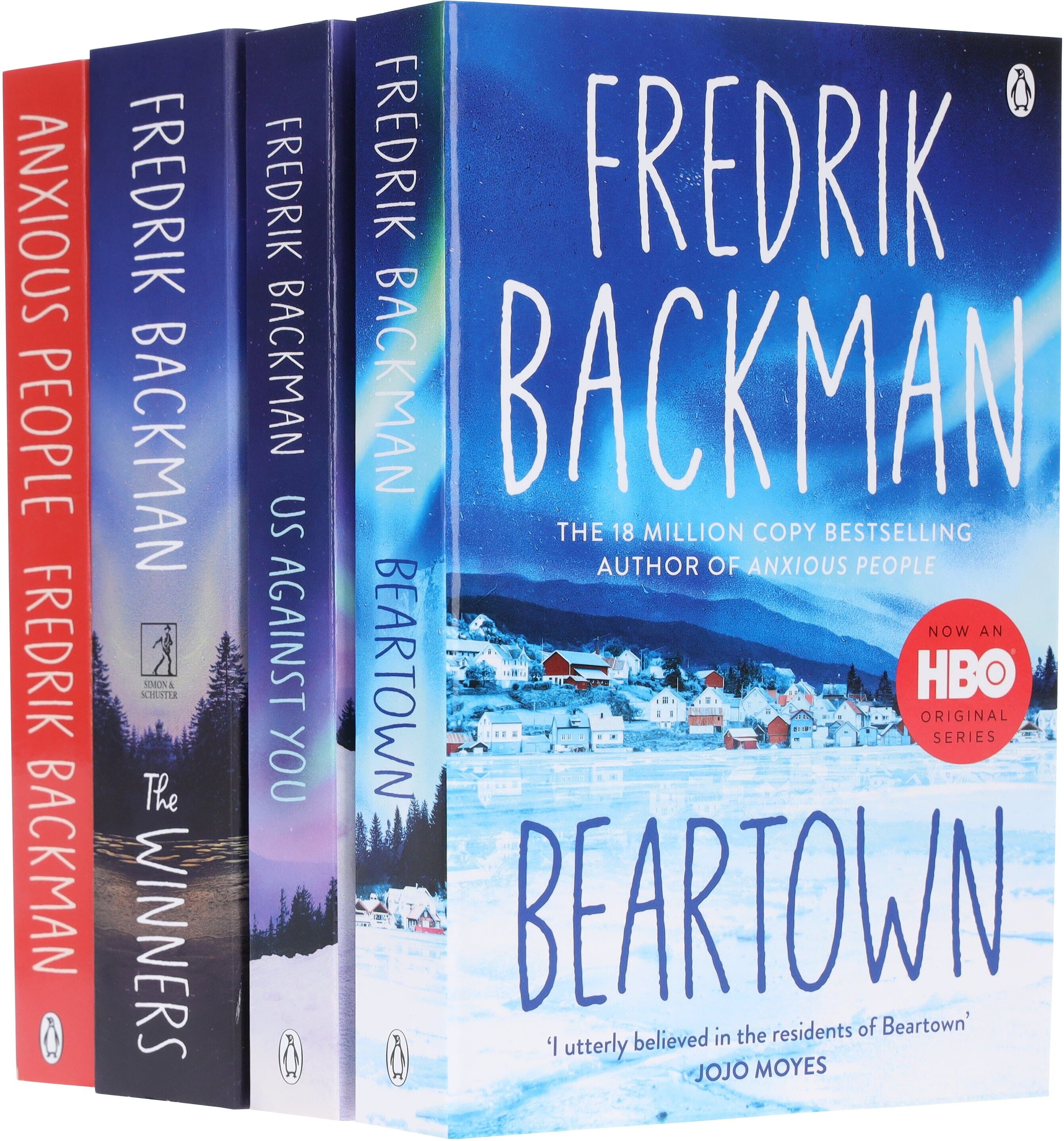 Fredrik Backman 4 Books Collection Set - Fiction - Paperback Penguin Random House