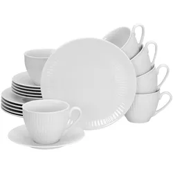 creaTable Kaffeeservice 18-tlg VALENCIA - B/H/T ca. 42.00x25.00x21.00