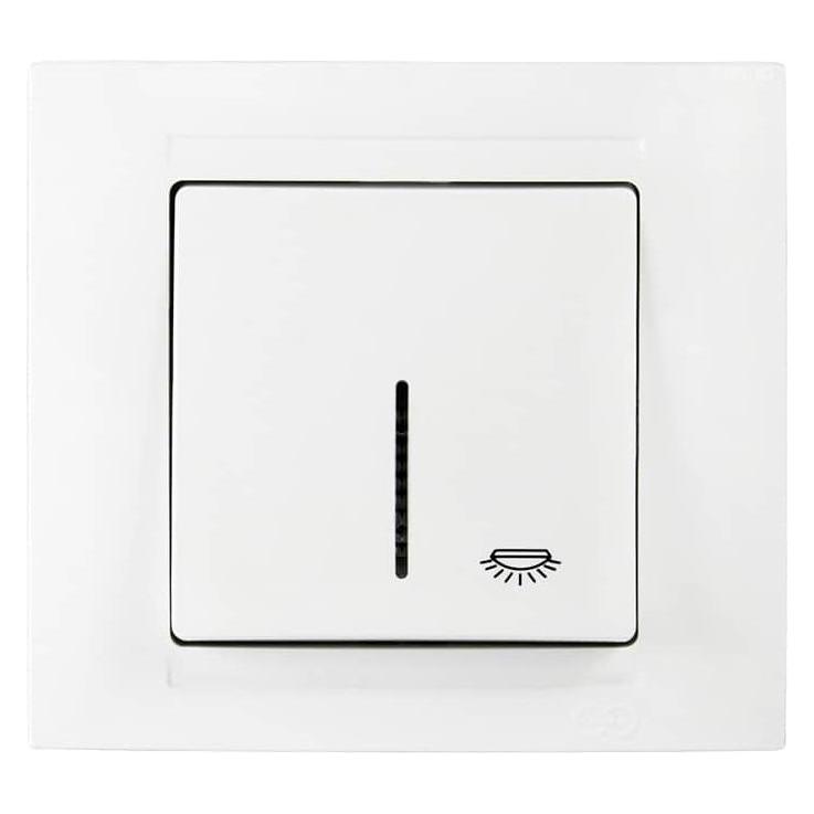Gunsan Moderna Taster Licht mit Beleuchtung Unterputz Weiss (31793618)