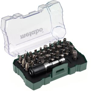 Metabo Bitset Bit-Box-LC, 626697000, 32-teilig, Schlitz, Kreuz, Torx, Innensechskant