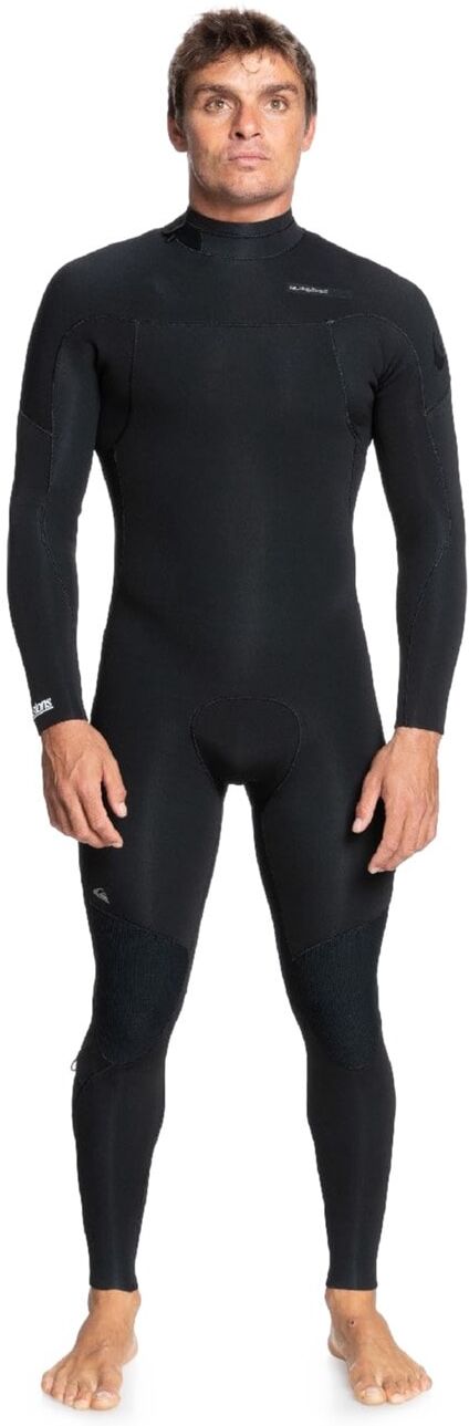 Neoprenanzug QUIKSILVER "3/2mm Everyday Sessions", Herren, Gr. MT/180-185cm & 70 -80kg, schwarz, Obermaterial: 87% Polyester, 13% Elasthan., Sportanzüge Neoprenanzug