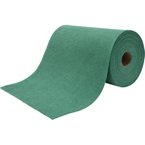 Rogge Allzwecktuch Mikrofaser-Rolle, 30 x 30 cm, aus Mikrofaser, auf Rolle, grün, waschbar, 75 Stück